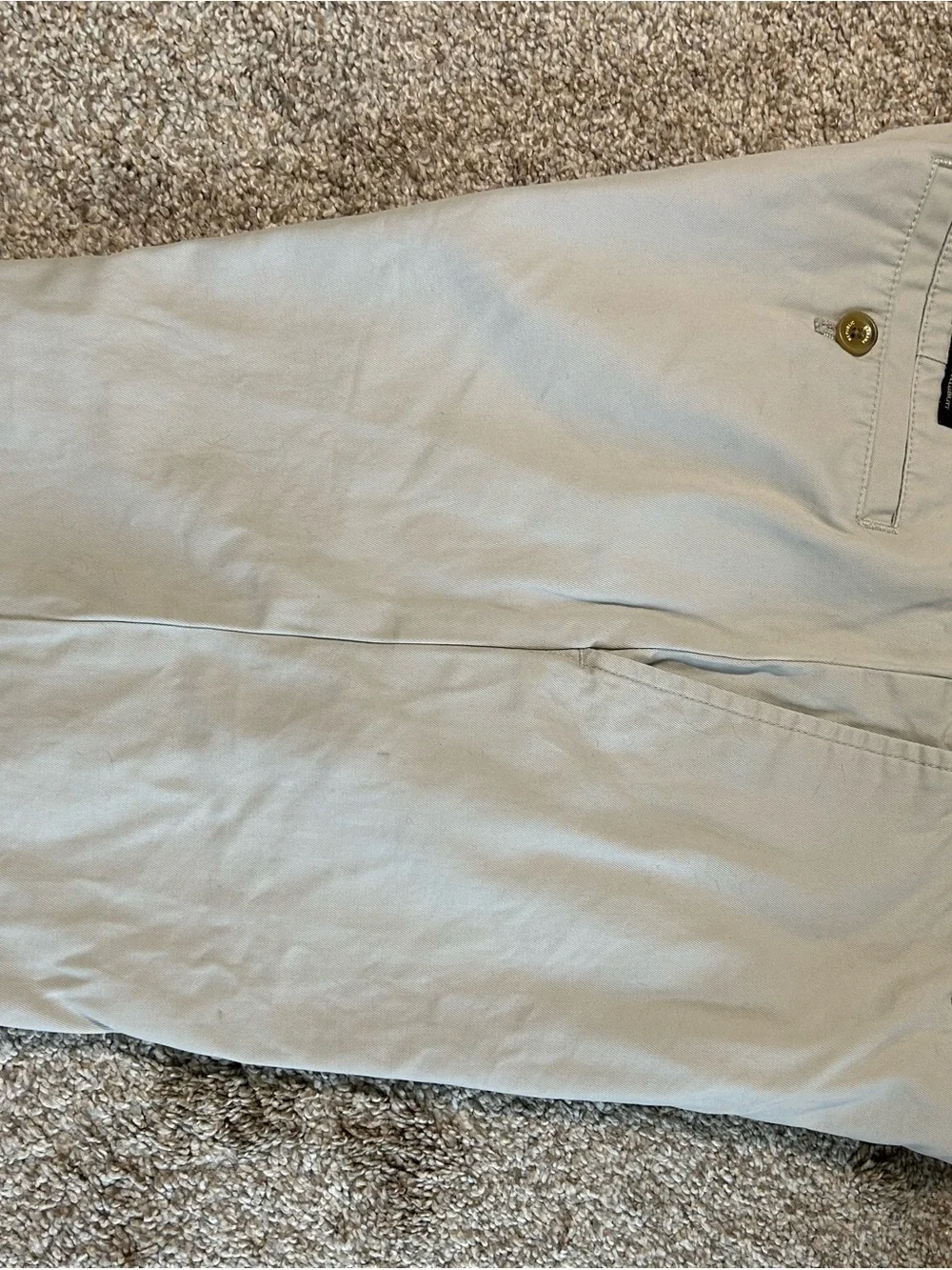 Banana Republic Stone/Tan Chino Dress Pants